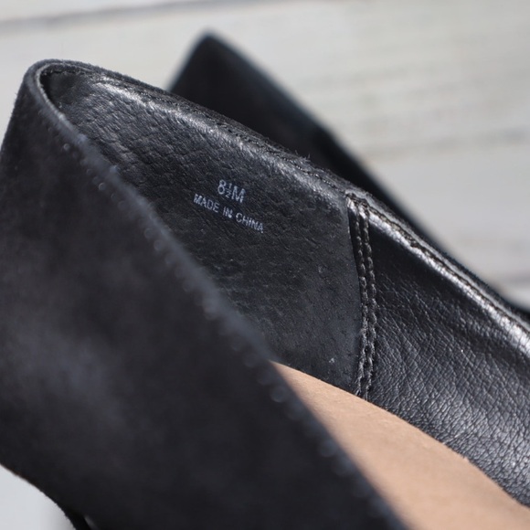 Audrey Brooke Heels Pumps Shoes Black Suede with Bow Detail Size 8.5 M - Picture 7 of 8